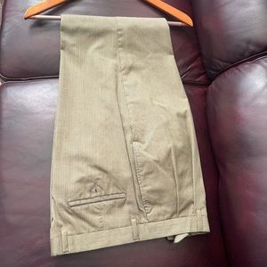 Men’s wool Polo pants. 34 waist, 30 length. Slightly worn neat cuffs.